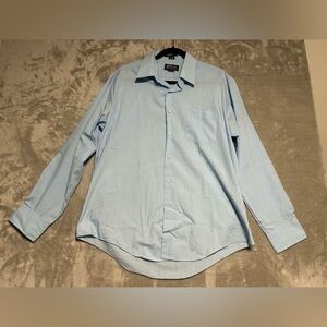 Blair Button Down Long Sleeve Shirt Men’s 16 1/2 34/35 Light Blue